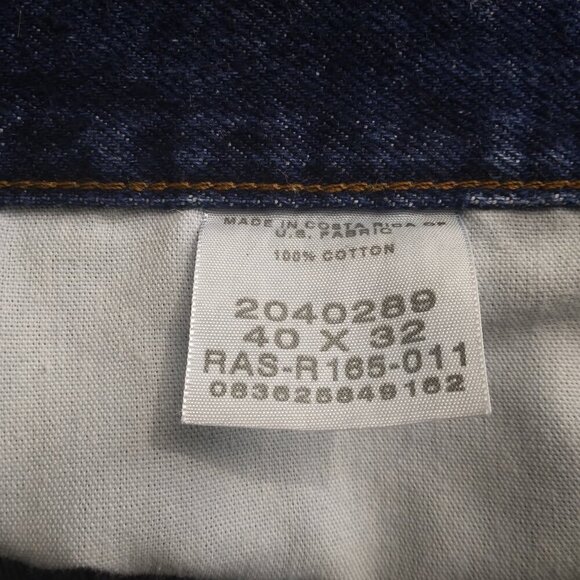 Lee | 100% Cotton 5 Pocket Jean 2040289 Reg Fit Straight Leg | Size 40X32 - Picture 9 of 11